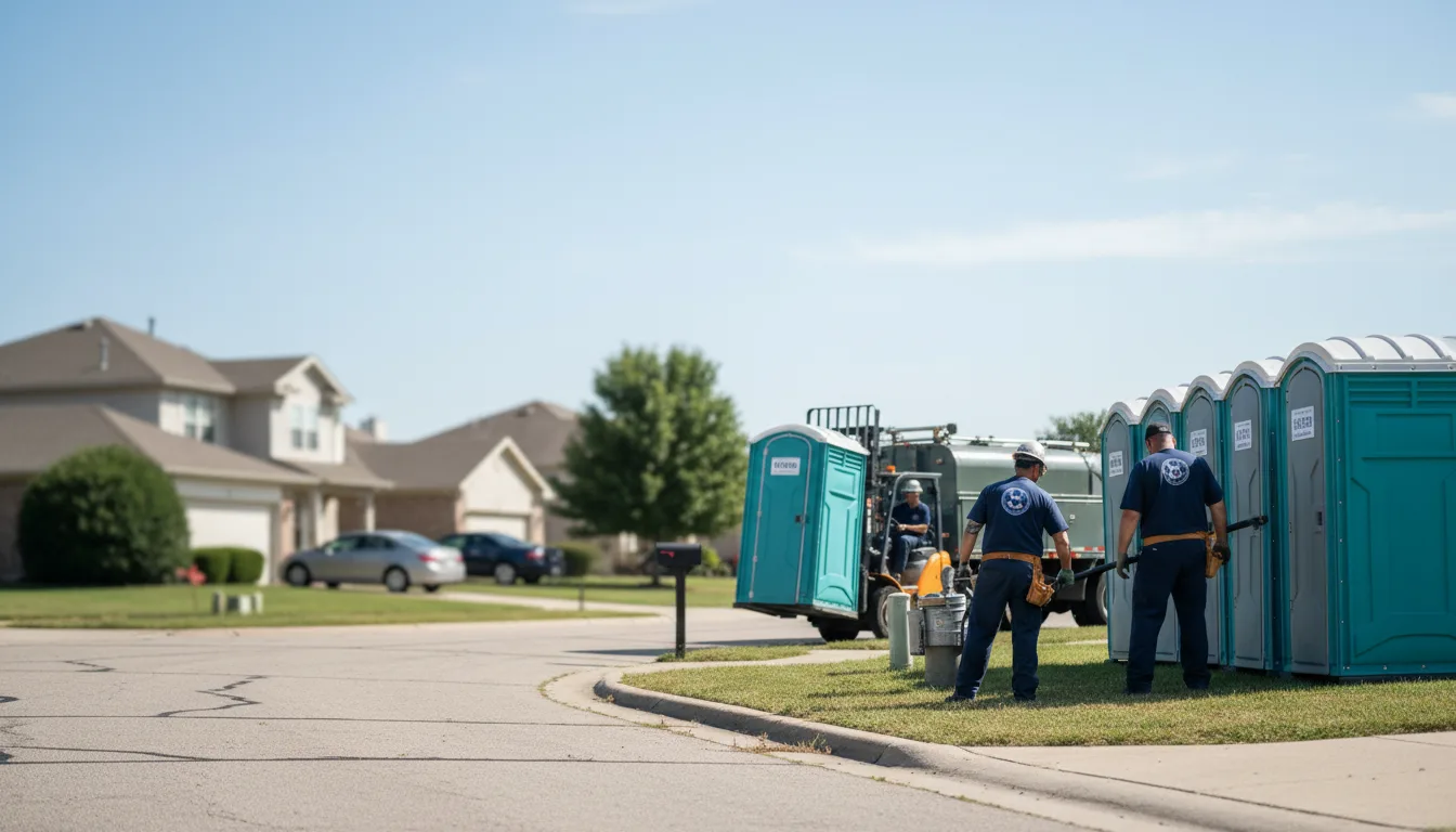 Porta Potty Rental in Harrisburg, NC near me